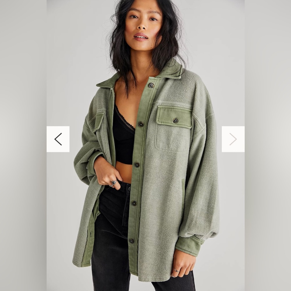 Free People Ruby jacket in Green